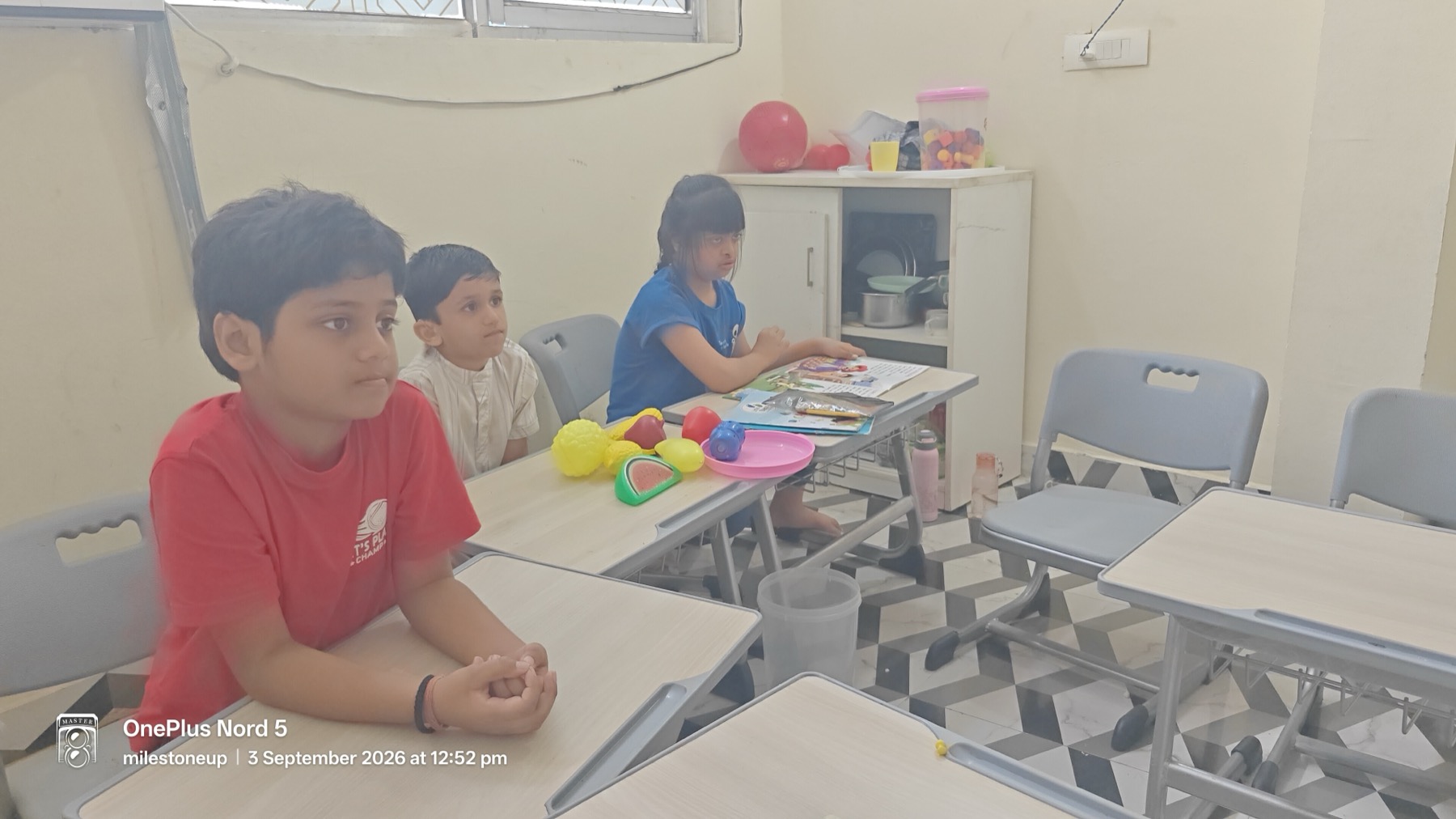 Classroom learning session
